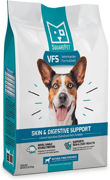 Chewy SquarePet VFS Skin & Digestive Support Dry Dog Food 22-lb Bag