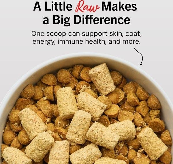 Chewy Stella & Chewy's Freeze-Dried Raw Meal Mixers Grain-Free Protein Rich Beef & Salmon Recipe Dog Food 3.5-oz Bag