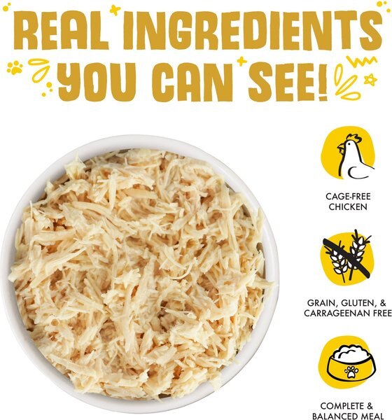 Chewy Weruva Paw Lickin' Chicken In Gravy Grain-Free Canned Dog Food 14-oz Case Of 12