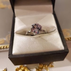 1.2 Carat AAA cubic zirconia birthstone ring