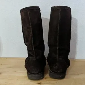 ❗$1 Bundled❗XHILARATION Dark Brown Boots Sherpa Lined