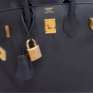 100% Authentic Hermes Birkin 30 Epsom GHW Stamp C