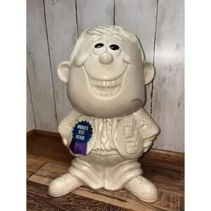 12” Jumbo 1970 Russ Wallace R&W Berries Figure WORLD'S BEST FATHER Large Statue