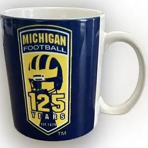 125 Years Michigan Wolverines Coffee Mug