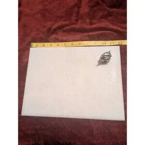 12x9 Quartz Cutting Board. With Putter Mouse Holding Cheese Attachment