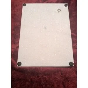 12x9 Quartz Cutting Board. With Putter Mouse Holding Cheese Attachment