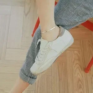 14k Gold 4mm Snake Chain Bracelet/Anklet Sterling Silver