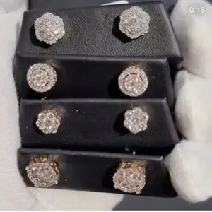 14K VS DIAMOND EARRINGS