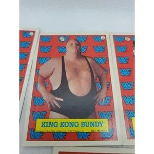 1987 TitanSports WWF LOT OF 12 STICKERS HOGAN Outback Jack Bundy The Animal