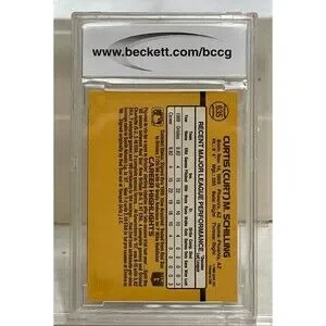1989 Donruss Curt Schilling Rookie RC #635 PSA 10 GEM MT Baltimore Orioles