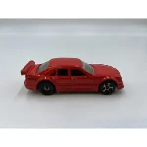 1997 HOT WHEELS MERCEDES BENZ C-CLASS 1:64 RED DIECAST 3" CAR - NICE