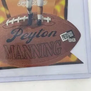 1998 PRESS PASS Peyton Manning TT 2 Of 9 Card