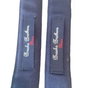 2 Brooks Brothers Adjustable Youth Belts Classic Preppy Stripes Large Medium