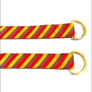 2 Brooks Brothers Adjustable Youth Belts Classic Preppy Stripes Large Medium