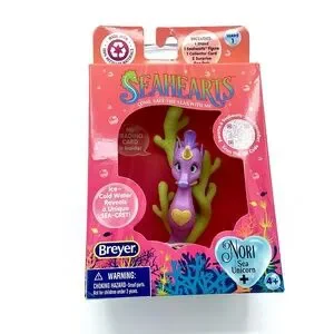 2 for $10 Breyer Seahearts Nori Sea Unicorn Figurine - New
