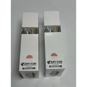 2 New EASY FLOW Personal Air Filtration System Pink / White Sealed Box Fresh‎