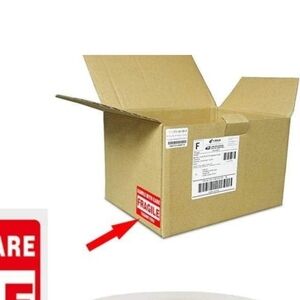 2" X 3" - Handle With Care Stickers - Fragile - Thank You - 120