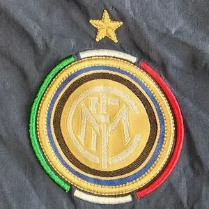 2000–01 Nike Inter Milan Warm-Up Jacket Size M Navy/White Rare Y2K Series A Era
