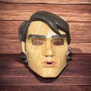 2007 Star Wars Boys Anakin Skywalker Plastic Mask Cosplay Rubies Scar