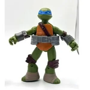 2012 Teenage Mutant Ninja Turtles TMNT Lot Of 2 Leonardo 5" Action Figures EUC