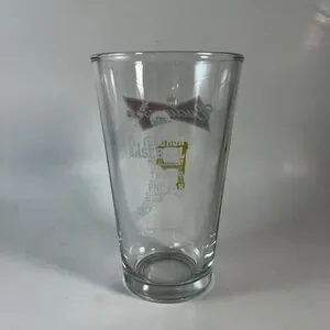 2015 Pittsburgh Pirates Budweiser MLB Clear Pint Beer Glass