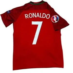 2016 Euros Portugal Final Kit. Cristiano Ronaldo CR7 Soccer Football Jersey. NWT