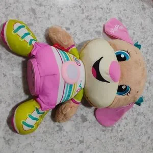 2020 Fisher-Price Laugh & Learn So Big Sis Large Musical Plush Puppy — Lights &