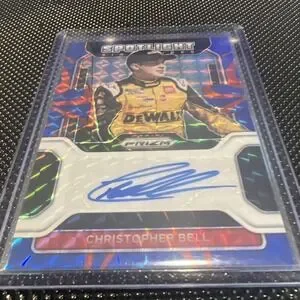 2022 Prizm Racing Christopher Bell Spotlight Signatures Auto /99 SS-CB