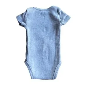 3/$15 Carter’s Simple Joy Basic Gray Onesie Newborn