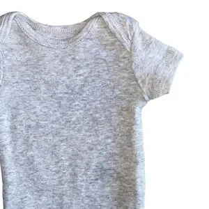 3/$15 Carter’s Simple Joy Basic Gray Onesie Newborn