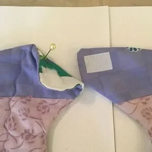 3/$25 or $12 Ea.  NWT Handmade Quilted Reversible Baby Bib