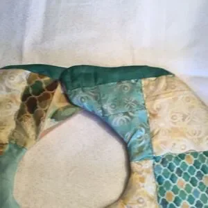 3/$25 or $12 Ea. NWT Handmade Reversible Quilted Baby Bib