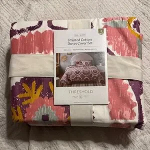 3-Piece Boho Suzani Print Duvet Cover and Sham Set from Threshold™