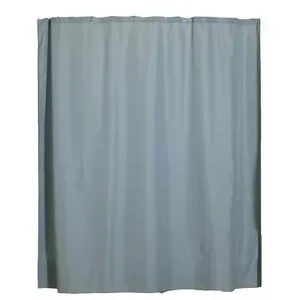 4/$20 - Solid Polyester Shower Curtain Liner In Ocean I 72-in L