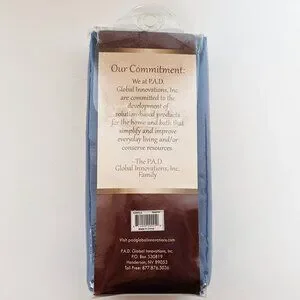 4/$20 - Solid Polyester Shower Liner In Sapphire I 72-in L
