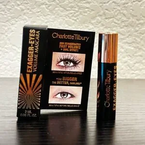 5 Items X $25 Charlotte Tilbury Exagger-Eyes Mascara - Black NWT