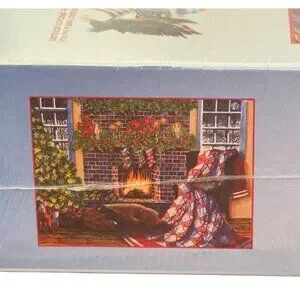 500 Piece Jigsaw Puzzle Not A Creature Was Stirring Christmas Holiday New Sealed