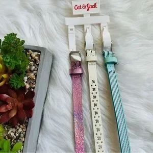 5x$25 NWT Cat & Jack Kids Skinny Belts