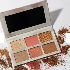 6 Pan Highlighter Blush & Bronzer Palette