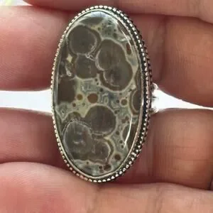 925 Sterling Asteroid Ring Size 8