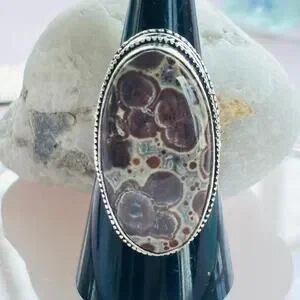 925 Sterling Asteroid Ring Size 8