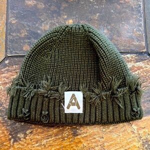 Abstract Clothing Club ❄️ Ribbed Knit Hat With Folded Brim