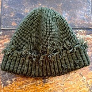 Abstract Clothing Club ❄️ Ribbed Knit Hat With Folded Brim