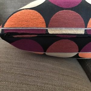Accents Pillow 20 ”x20”Multicolor Feather