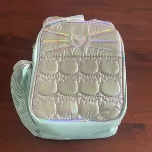 Accessory Innovations Kids Lunch Bag Sea Green Iridescent Animal Bag New Size OS
