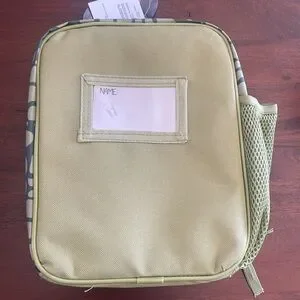 Accessory Innovations Roar Kids' Lunch Bag Green Frog Animal Print Activity Bag