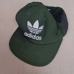 Addidas Green Snapback Hat Cap