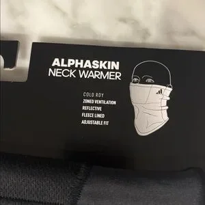Adidas Alphaskin Black Neck Warmer