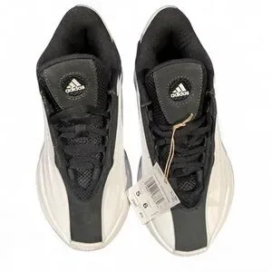 Adidas Black And White Athletic Sneakers