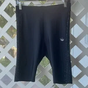 Adidas Embellished Stripes Bike Shorts